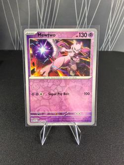 🔥 Pokémon Mewtwo Reverse Holo 059/142 – Stellar Crown – Near Mint 🔥