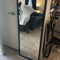 Black Wood Framed Mirrors- New ($10)