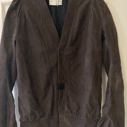 Suede Leather Jacket