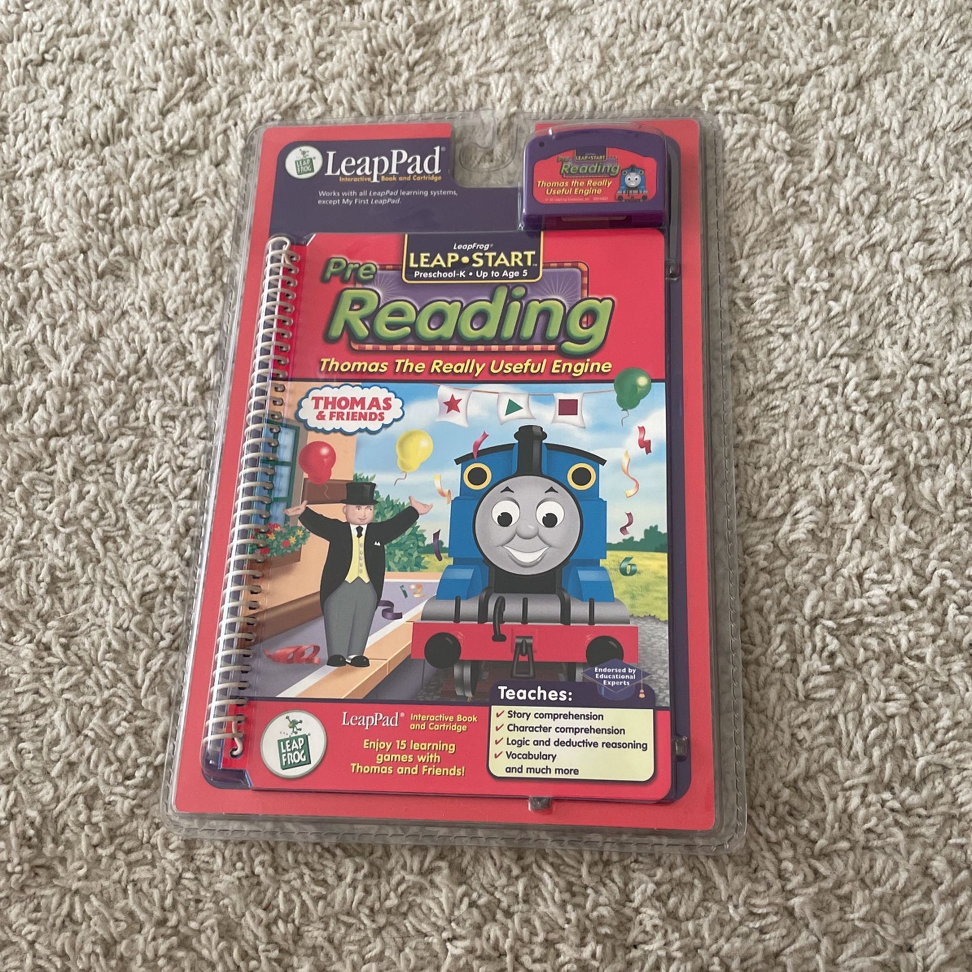 Thomas The Train Leap Pad Story And Cartridge