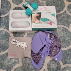 LaVie Warming Lactation Massage Pads & Hand Roller With Lansinoh Hot/cold Gel Pack