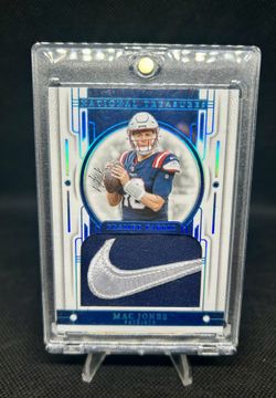 Panini National Treasures Mac Jones 1/1