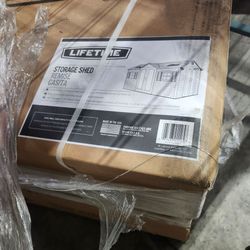 Lifetime storage shed