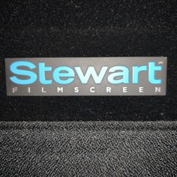 125” Motorized Anamorphic Stewart Filmscreen with Masking