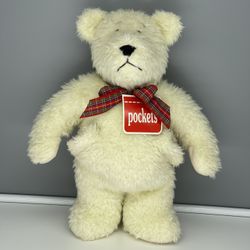 North American Bear Company 1990 Vintage Bear Named Pockets