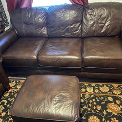 Lane Leather Master Sofa