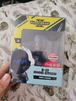 Helldivers Youtooz Model Citizen B-22 Target Exclusive