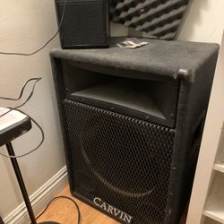 Carvin Speaker Cabinet + Subwoofers – Loud, Solid, Ready to Go