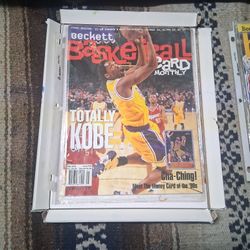 2 BECKETT SPORTS MAGAZINES KOBE BRYANT  EDITION