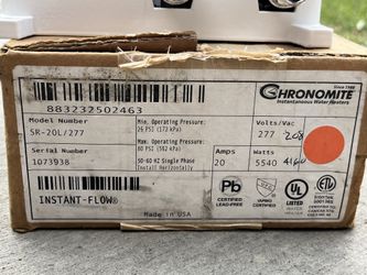 Chronomite Water Heater