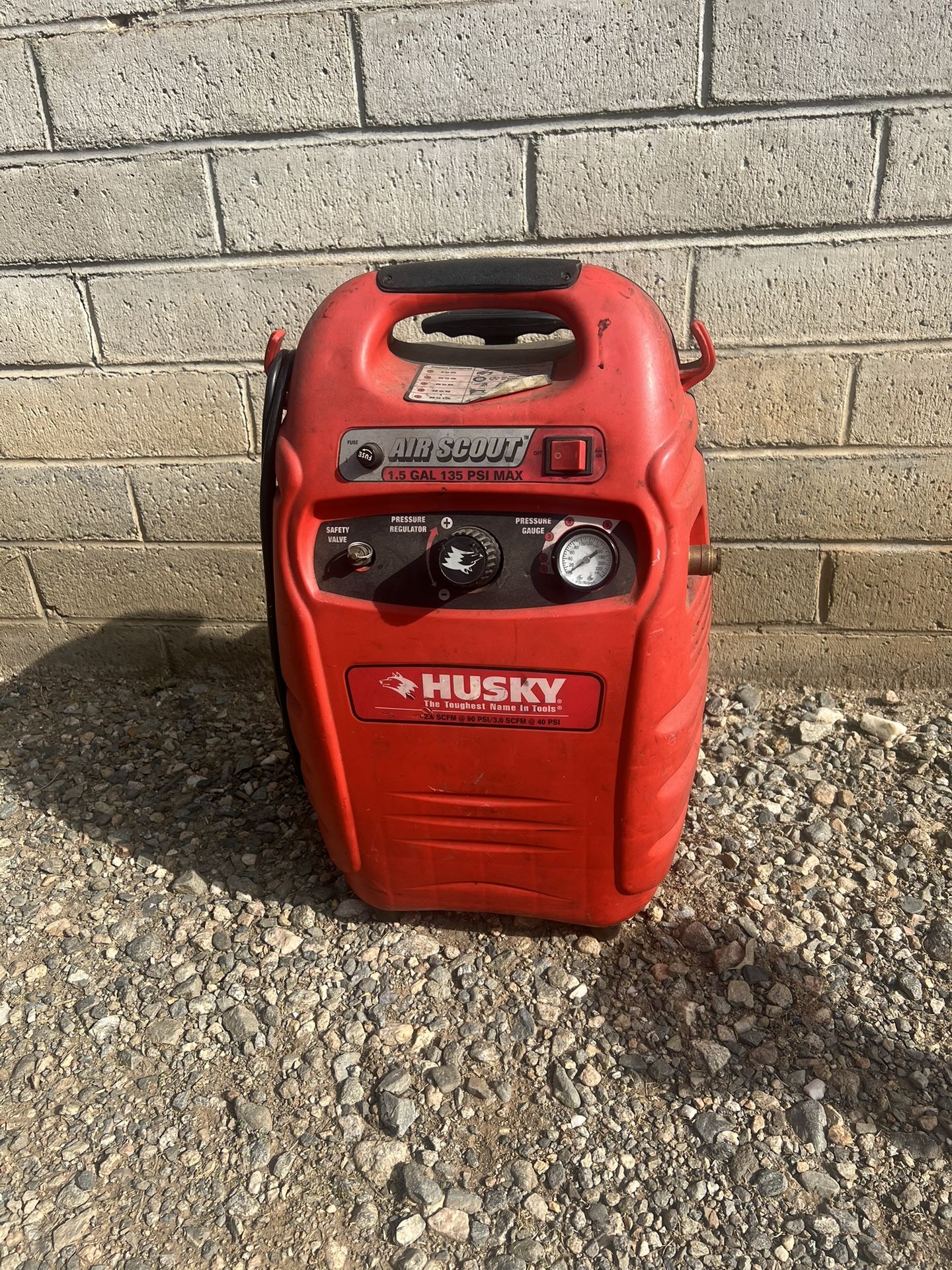 Portable Husky Air Compressor