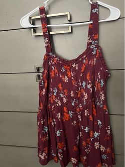 NWT - Torrid Floral Flowy Tank size 1x