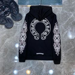 Chrome hearts zip up hoodie
