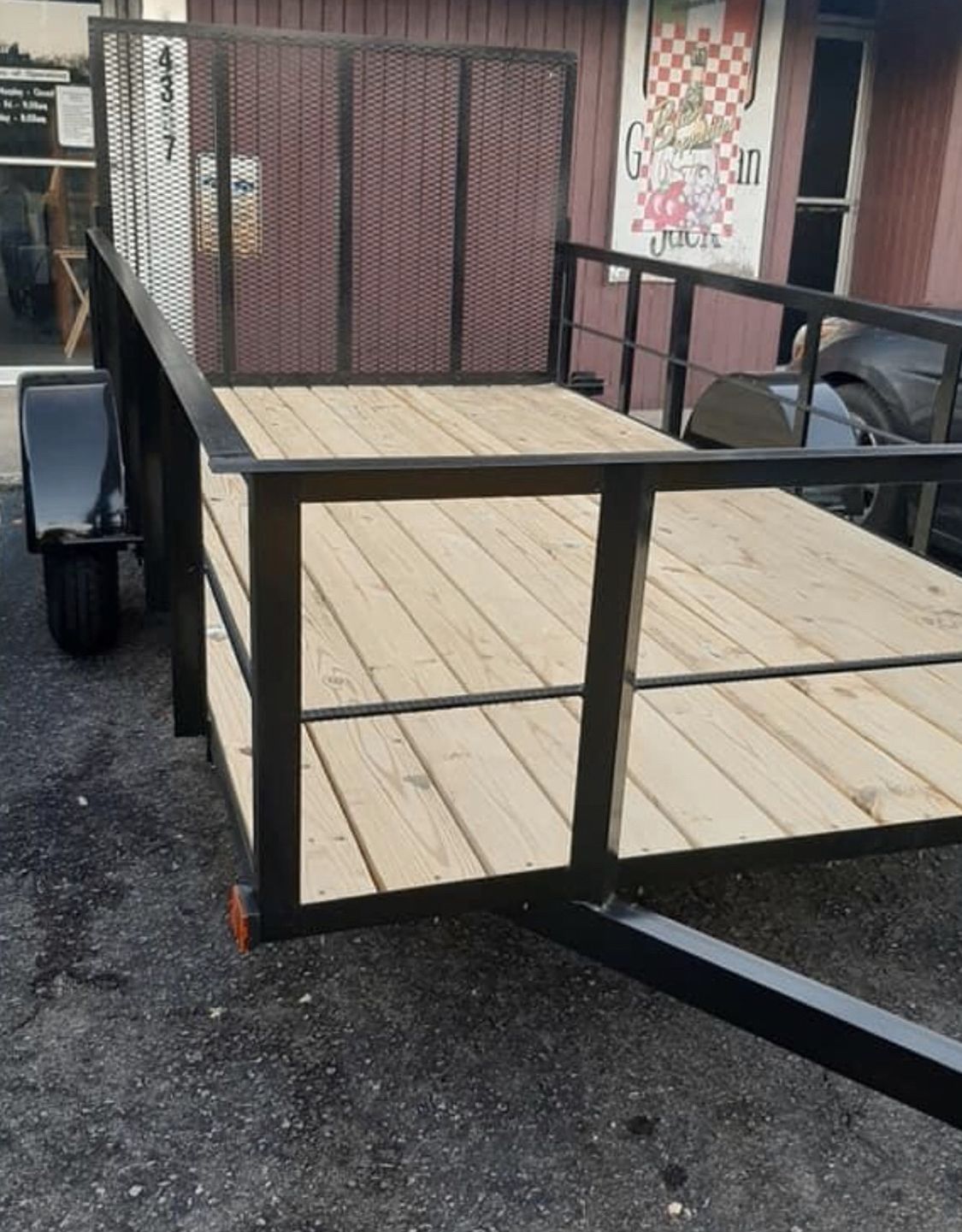 BRAND NEW 6x12 Utility Trailer HIGH SIDES