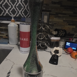 Vintage stretched corona bottle