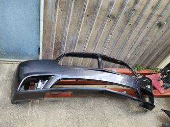 2011-2014 Dodge Charger Front Bumper Carbonized Gray Color