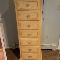 Gold Wood Dresser