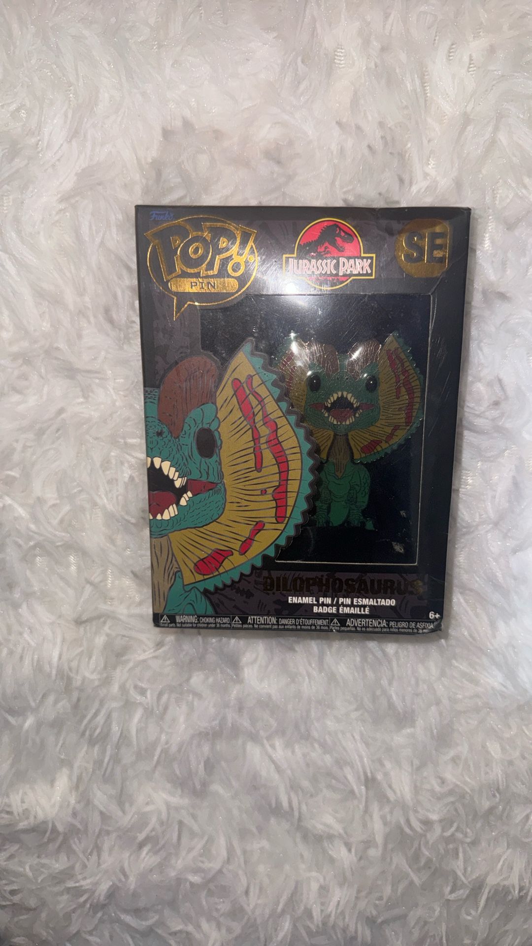 Funko POP Dilophosaurus Pin