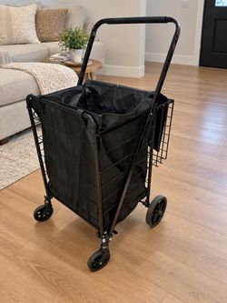 Like New Foldable Utility Cart Large Capacity