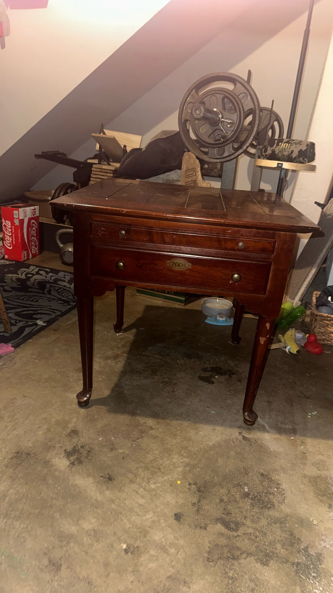 Norman Rockwell  Side Table