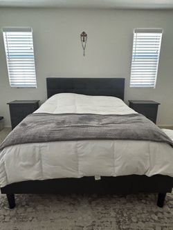 Queen bed frame