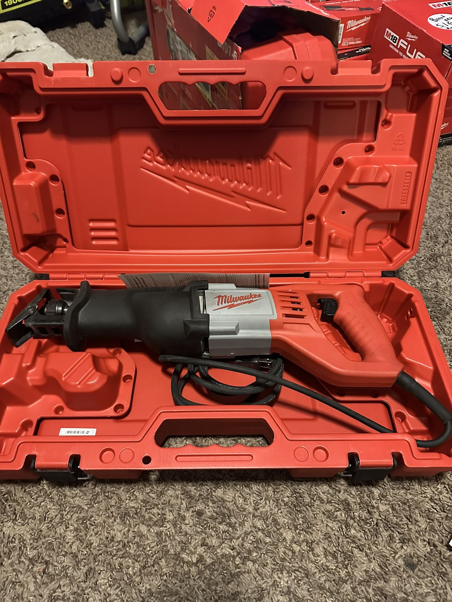 Milwaukee Sawzall Reciprocating Saw