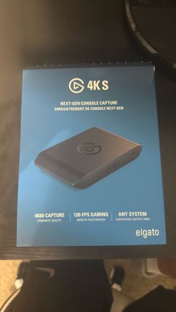 Elgato 4ks capture card (text for price negotiation )