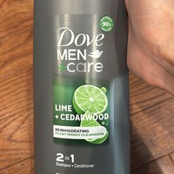 Dove men+care shampoo $5