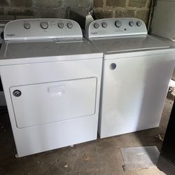 Washer And Electric Dryer Set 