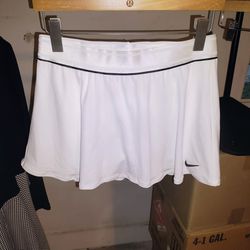 White Nike Skirt With Shorts Underneath 
