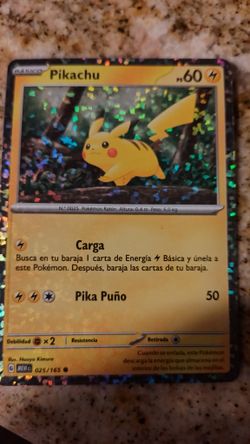 Pikachu Mexican Edition