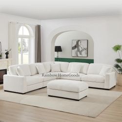 Oversized Customizable Sectional Sofa Couch