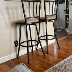 Bar Height Stools -Pair