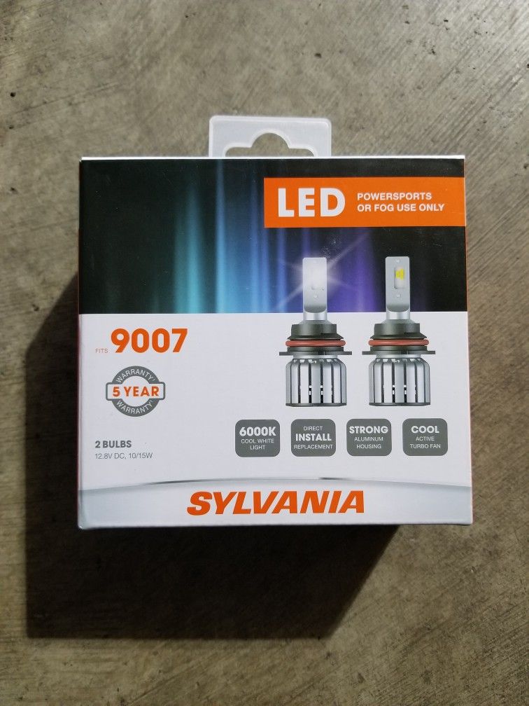Sylvania LED 9007 Headlight bulbs New
