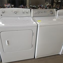 Whirlpool Kenmore Heavy Duty Washer And Dryer Set 
