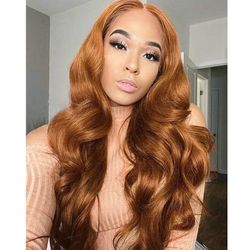 BODY WAVE GINGER BLONDE VIRGIN HAIR 