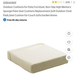 2x2 couch cushions