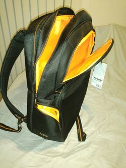 Solo® Urban 17.3" Laptop Backpack, Black/Orange