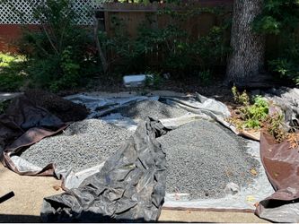 Black Star gravel for sale 1/2 yd approximately
