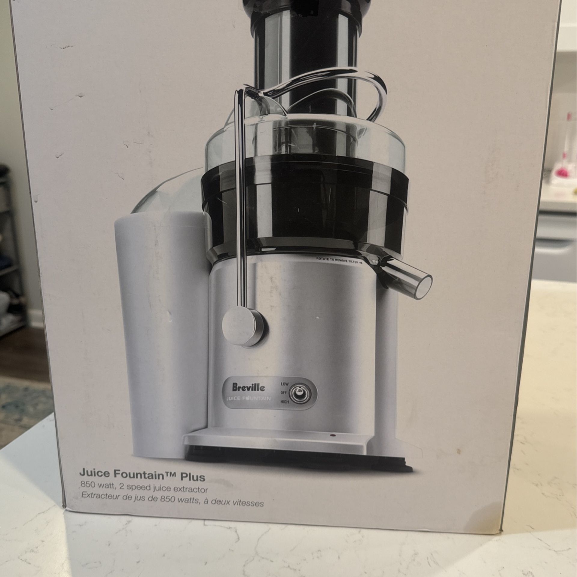 Breville Juice Fountain (JE98XL) Electric 850 Watt