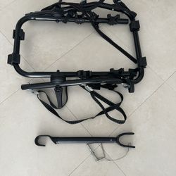 Car Rack 2-Bike Trunk + Crossbar Mount Bicycle Rack Carrier for Car, Sedans, Hatchbacks, Minivans, SUVs