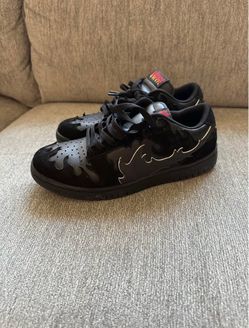 Esenes Wildfires Shoes / Navy Flames - Size 8.5