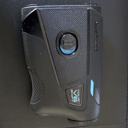 Bushnell Tour V6 Shift Golf Rangefinder BITE Magnetic Mount Black Blue Golf