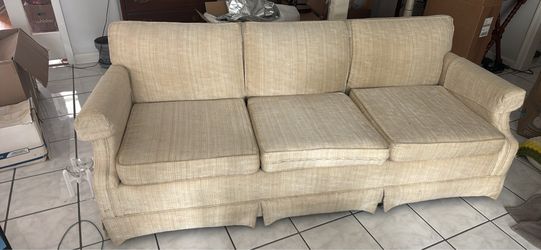 3-Seat Upholstered Sofa bed couch