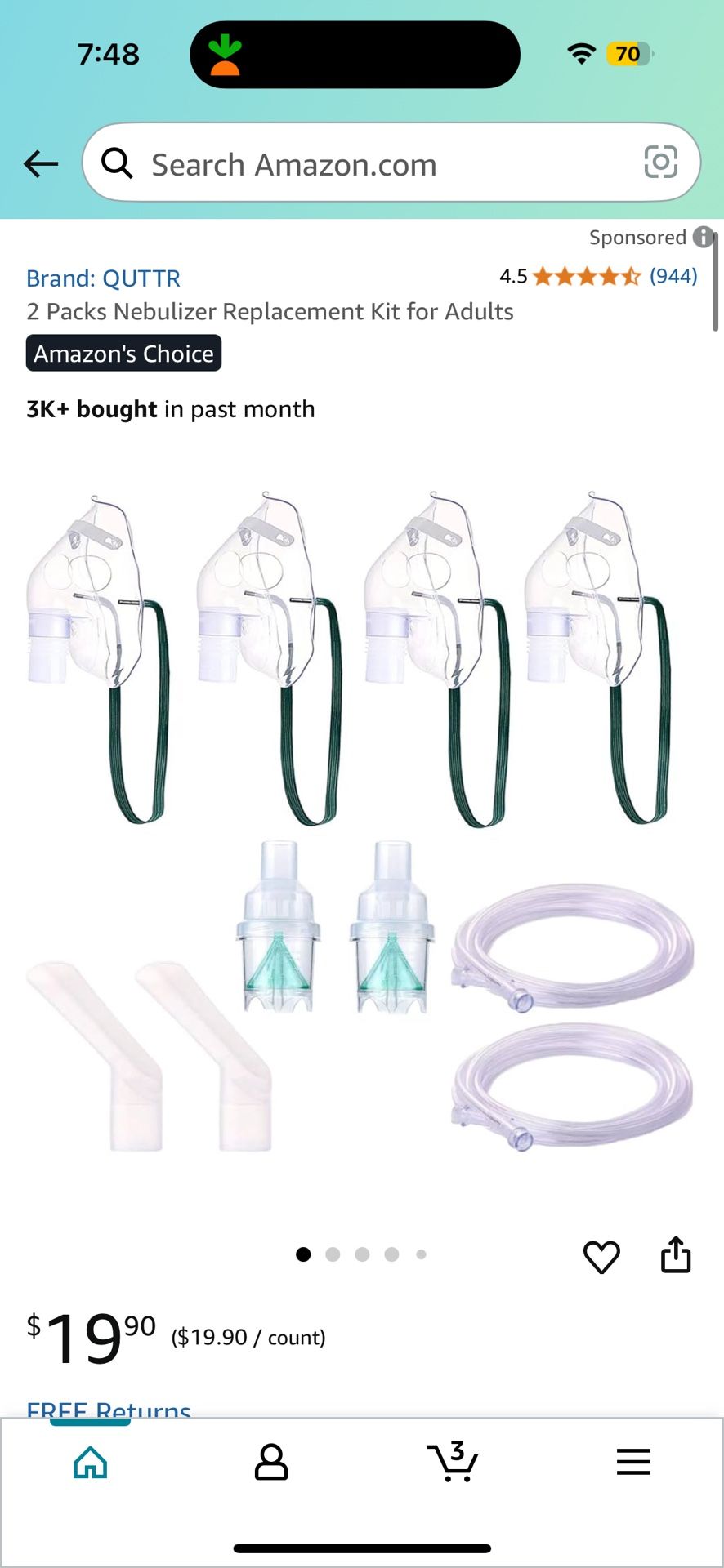 Intertech Nebulizer Kit 