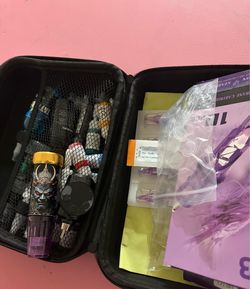 Tattoo cord less  gun and supplies