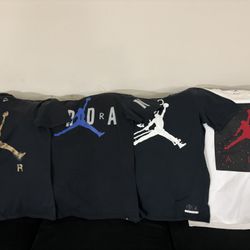 Men Jordan Shirts (size Medium)