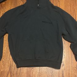 Black Essentials Hoodie 
