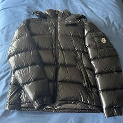 Moncler Maya Jacket Sz 5 Black