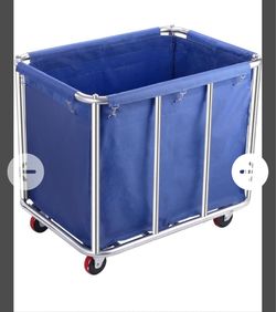Rengue Commercial Laundry Cart with Wheels